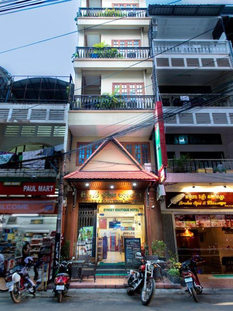 ดินซีย์ บูทิก โฮเต็ล Hotel พนมเปญ ภายนอก รูปภาพ